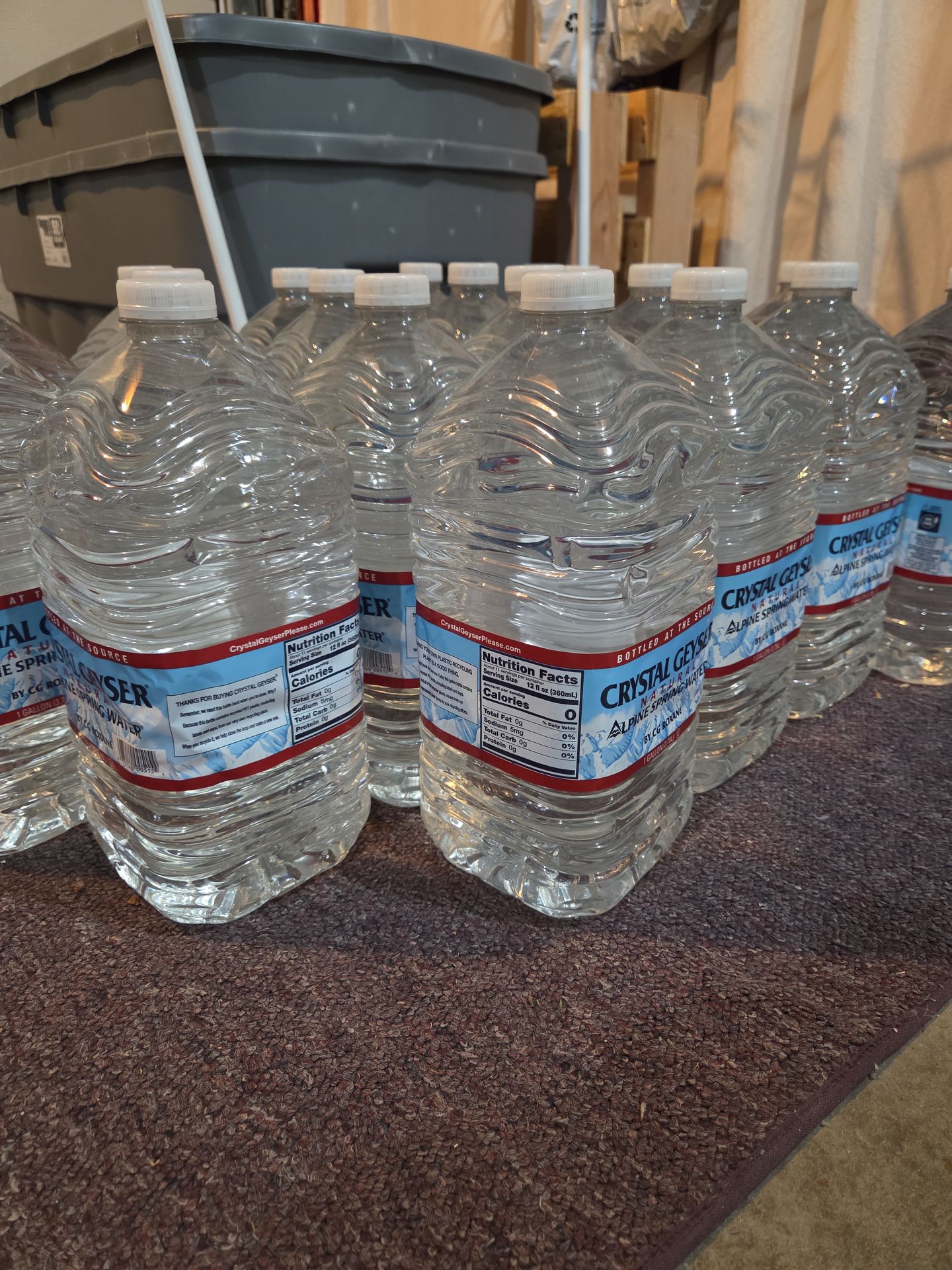 Crystal Geyser Spring Water