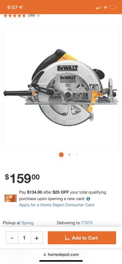 Dewalt Circular Saw ( Corded)