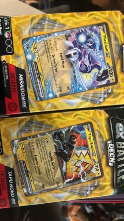 Pokemon Ex Battle Decks $30 For Both