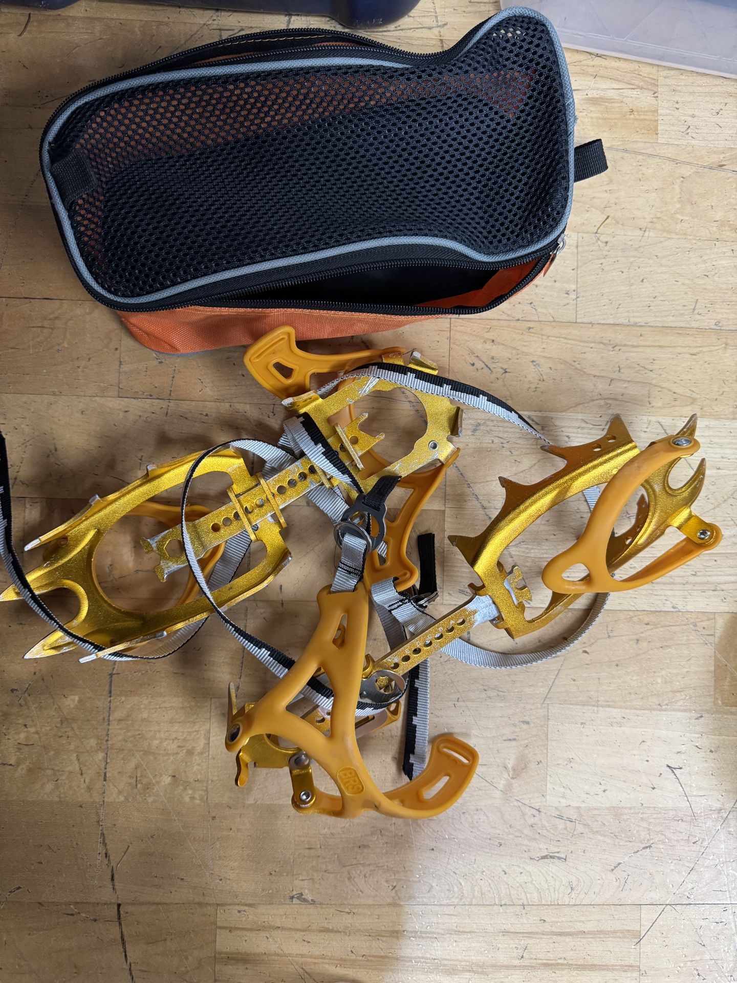 Bra Aluminum Crampons Footwear For Ice Mountain Climb