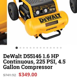 DeWalt Air Compressor  