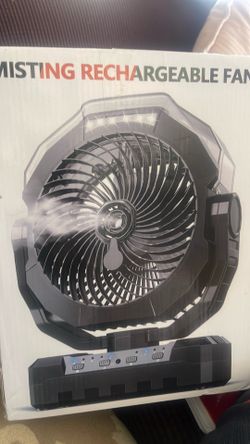Fan rechargeable