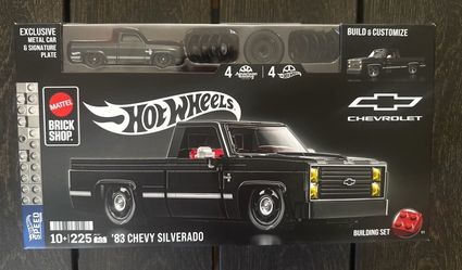 Hot Wheels 83 Silverado Brick Shop