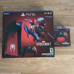 PlayStation 5 Spider-Man 2 Limited Edition Console w/ Extra Spider-Man Controller 