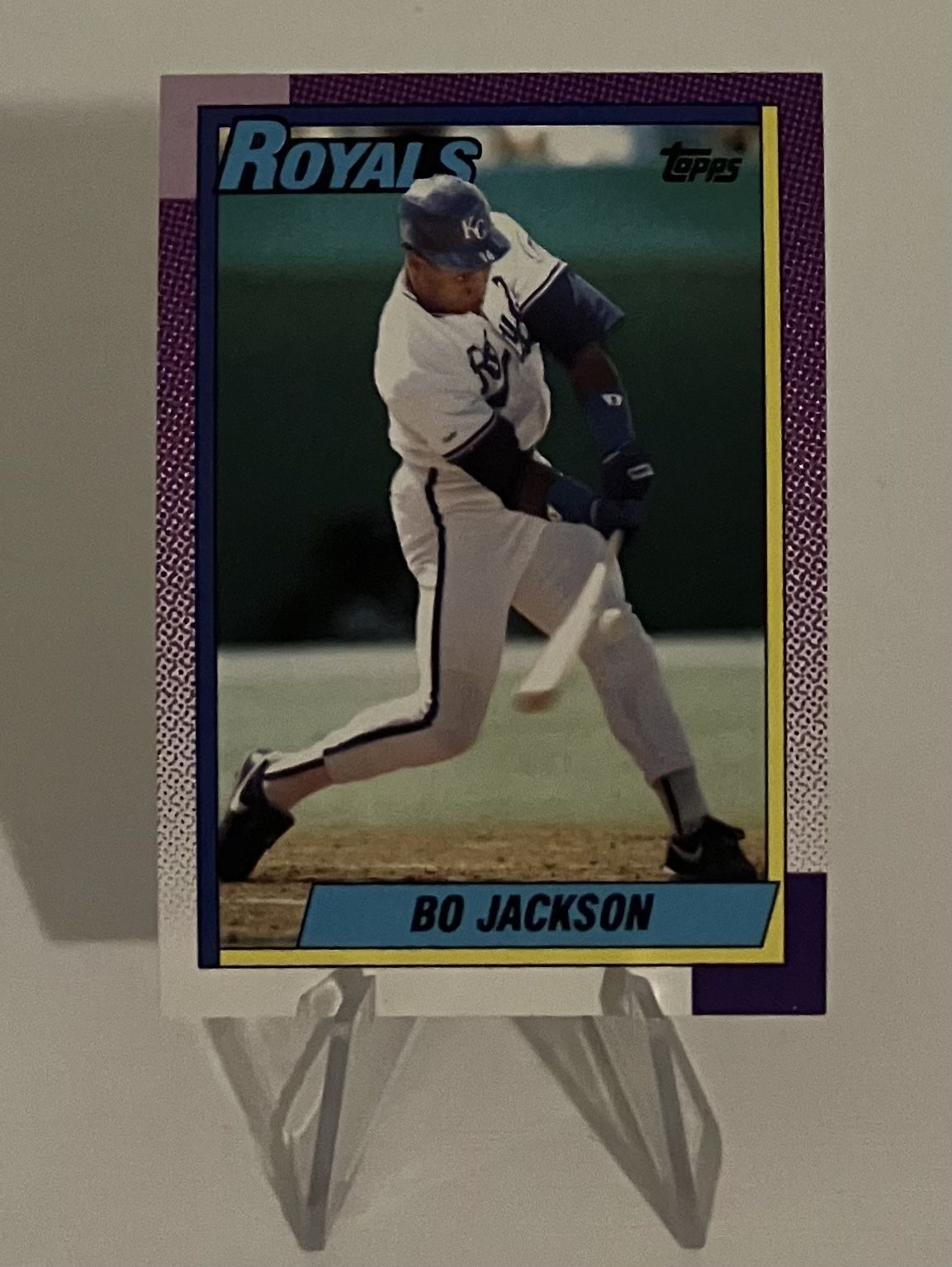 1990 Topps BO JACKSON #300 Kansas City Royals