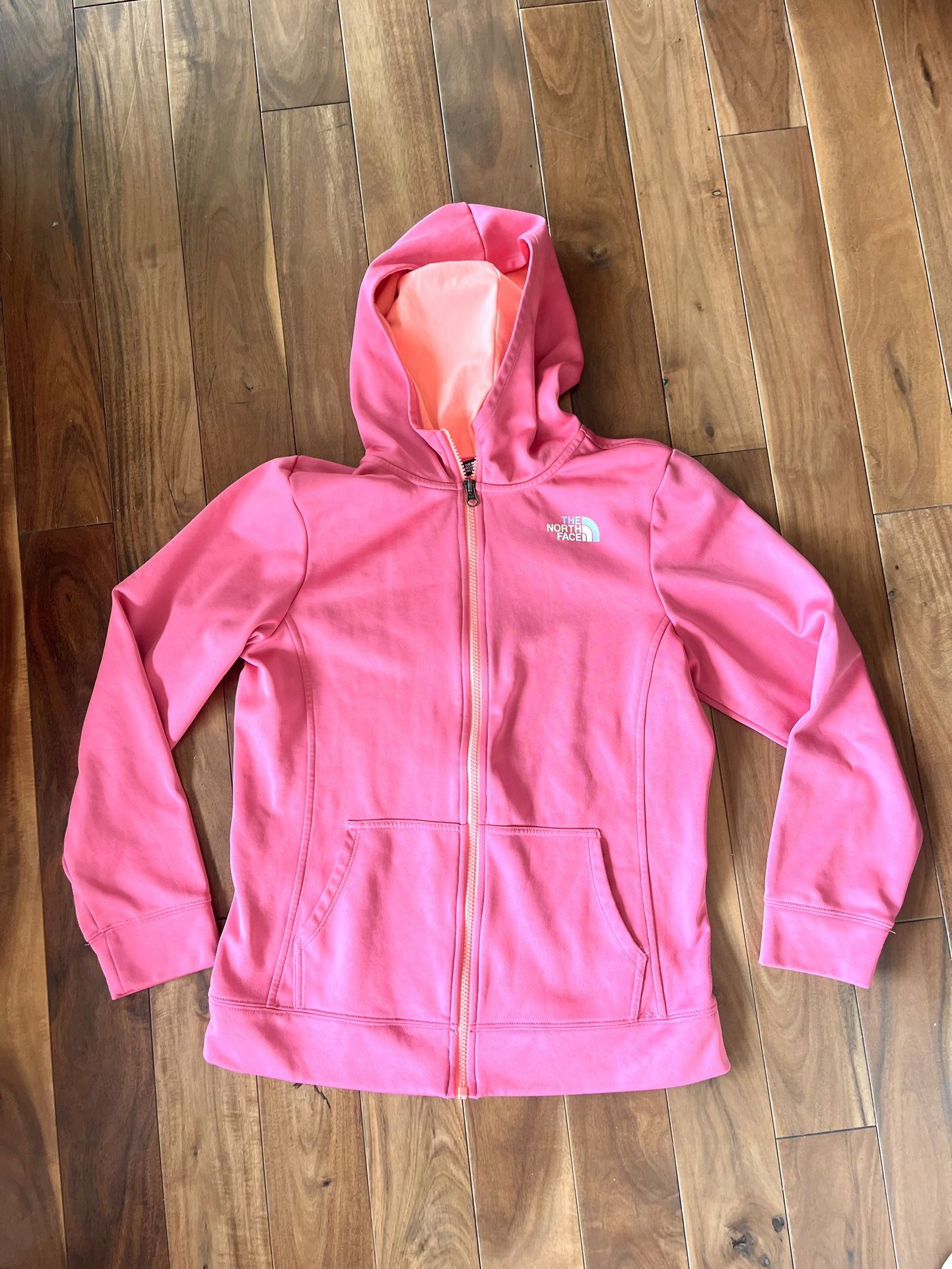 Girls Northface Zip Up Hoodie