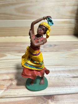 African American Dancer Figurine