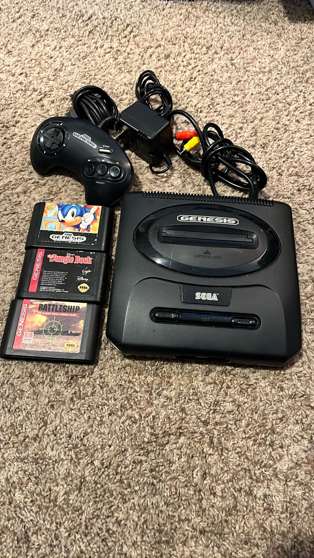 Sega Genesis And Games