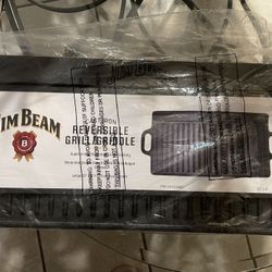 Jim Beam Reversible Grill/ Griddle