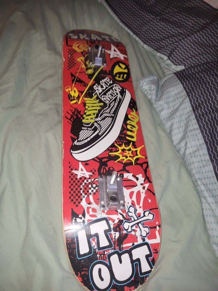 chromewheels deck, barely used.