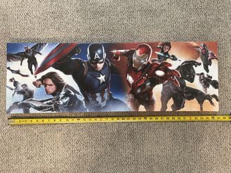 Avengers Poster / Wrapped Canvas