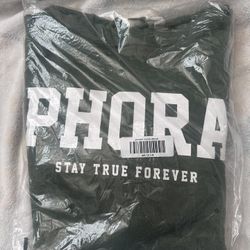 Yours Truly by Phora Green Cropped Hoodie – “Stay True Forever” – Size M – NWT