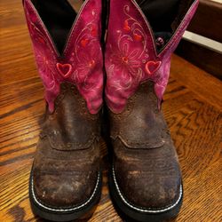 Justin Gypsy Casual Short Cowboy Boots Ladies 8.5
