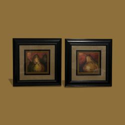 “pear I & pear II” By Artist Patricia pinto 