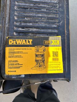 DeWALT DCW600B 20V MAX XR Cordless Compact Router