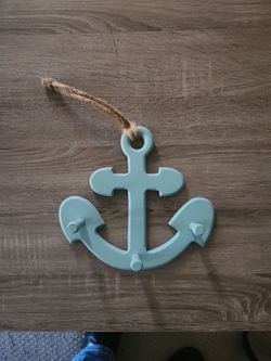 Nautical Anchor Wall Hook Decor