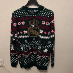 Real Madrid Christmas Sweater - Real Madrid Official - XL