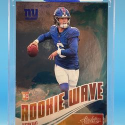 Jaxson Dart 2025 Panini Absolute #RW-JDT Rookie Wave 