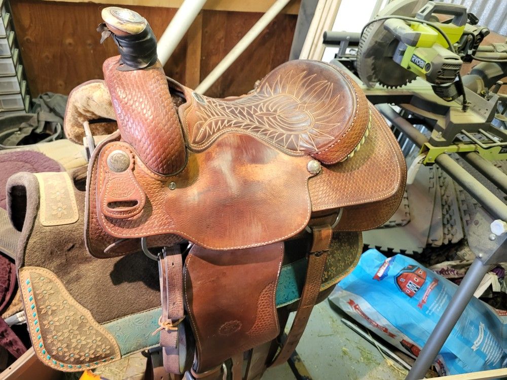 Genuine Billy Cook Rope Saddle