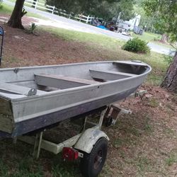 14 Foot Aluminum John Boat