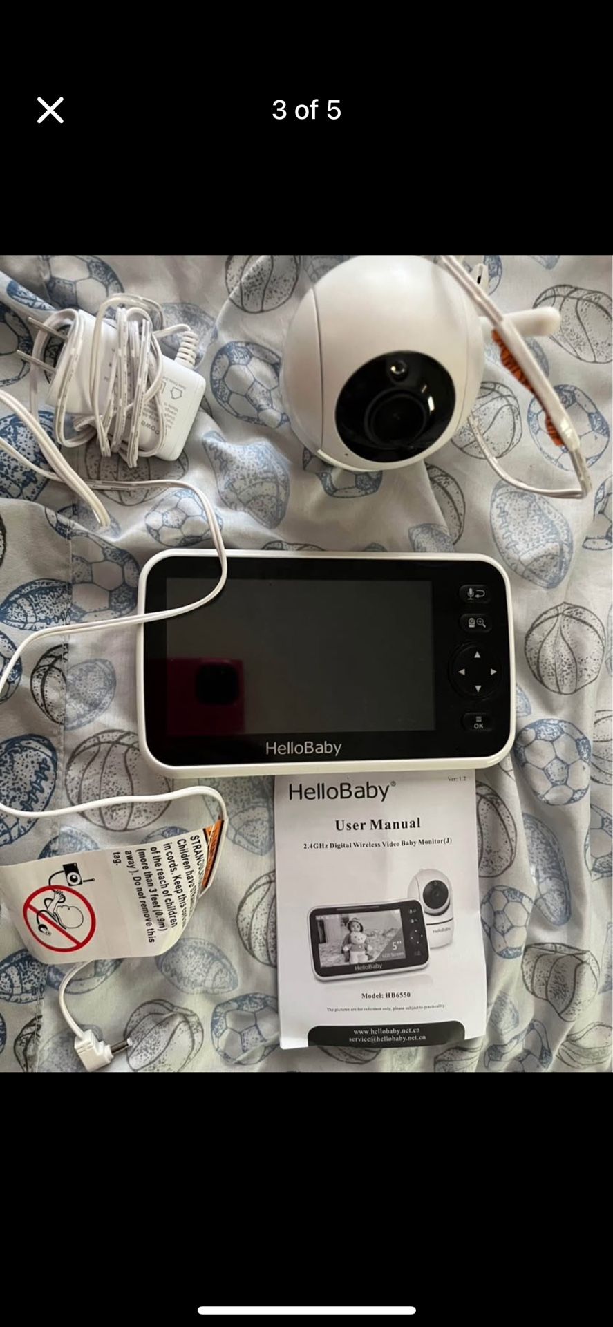 HelloBaby No WIFI Baby Monitor