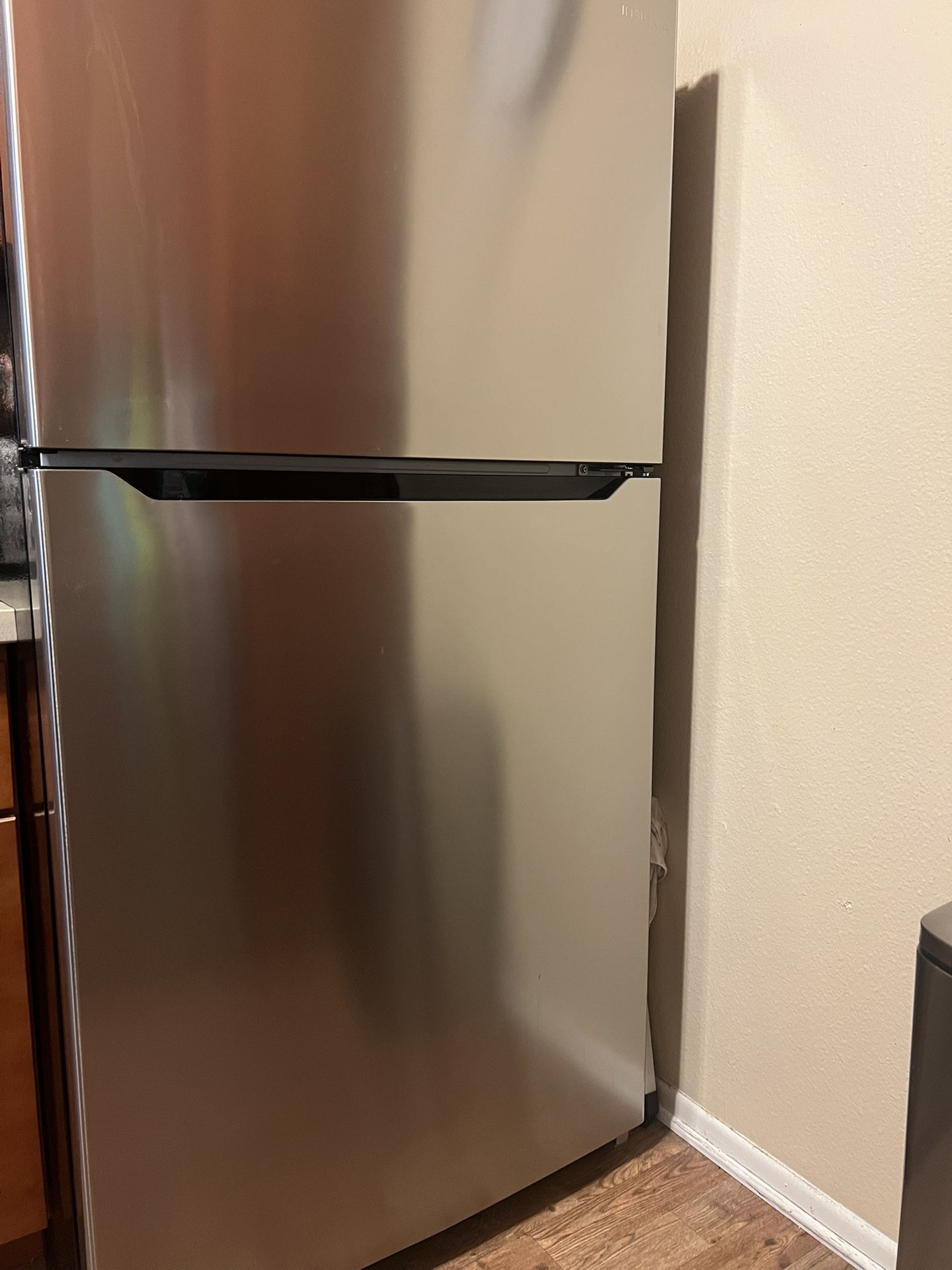 INSIGNIA Silver Fridge Freezer