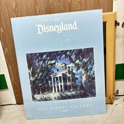 The Art Of Disneyland The Disney Gallery Sam McKim Haunted Mansion Poster Print