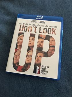 Don’t  Look Up Blu-ray Netflix 2022