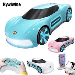 RC Spray Car with LED Lights & Charging Station