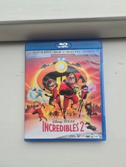 The Incredibles Blu-ray DVD Disney Pixar