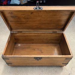 Rustic Wooden Chest. 