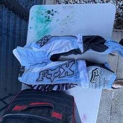 Fox moto pants size 3/4