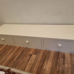 White TV Stand