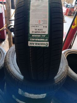 New set of tires 245 45 18
