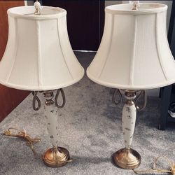 Matching Table Lamps – Set of 2