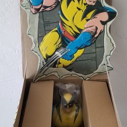 Vintage X-men Wolverine telephone (BRAND NEW) 1994 n metal sign. Marvel Memorabilia, mancave Logan