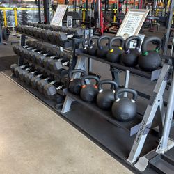 Dumbbells – Kettlebells – Rubber Flooring – Home  Gym – Squat Rack – Olympic Plates – Olympic Bench 