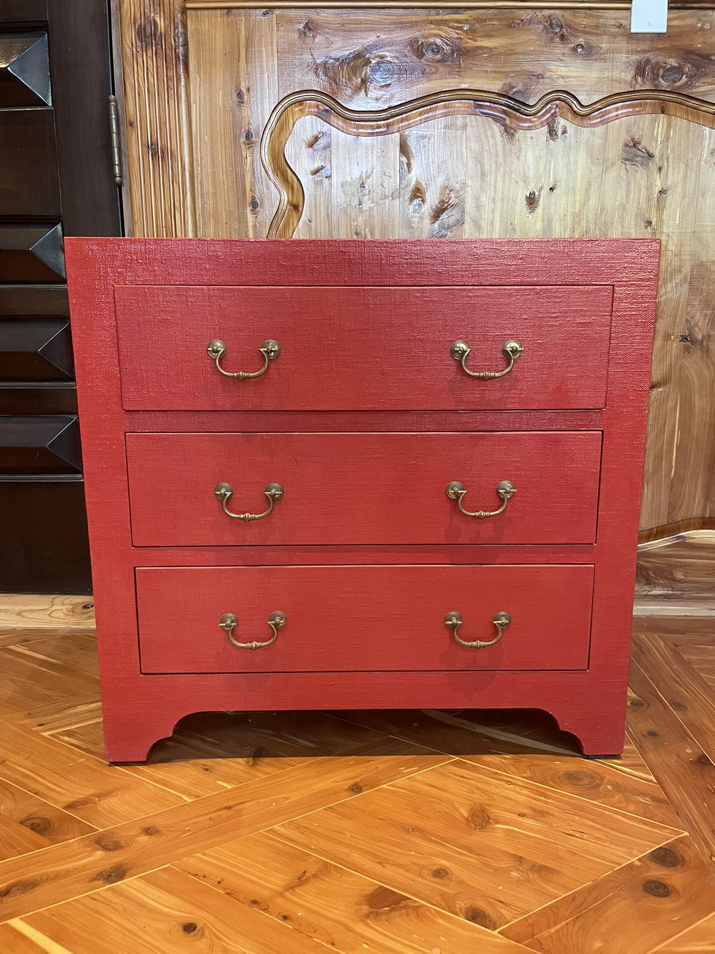 Chest Of Drawers - Coral Color