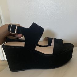 Black wedges For Sale Size 9 