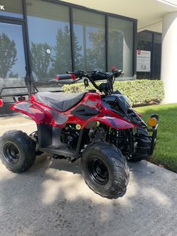Kids 110cc ATV with reverse battery start on sale $799.99 At Turbopowersports we offer financing