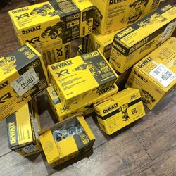 New DeWalt Tools