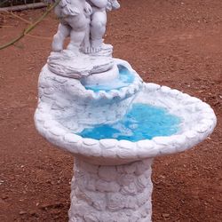 l Angels Fountain   By AL's Art Gallery Tucson