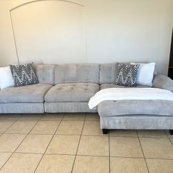 Oversized Gray Power Reclining Sectional Couch-FREE DELIVERY 🚚 