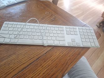 APPLE A1243 EMC 2171 Wired Mac Standard USB Keyboard -missing ctrl key work great