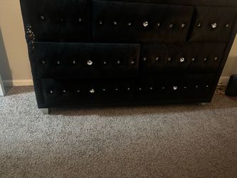 5 piece king size bed set velvet