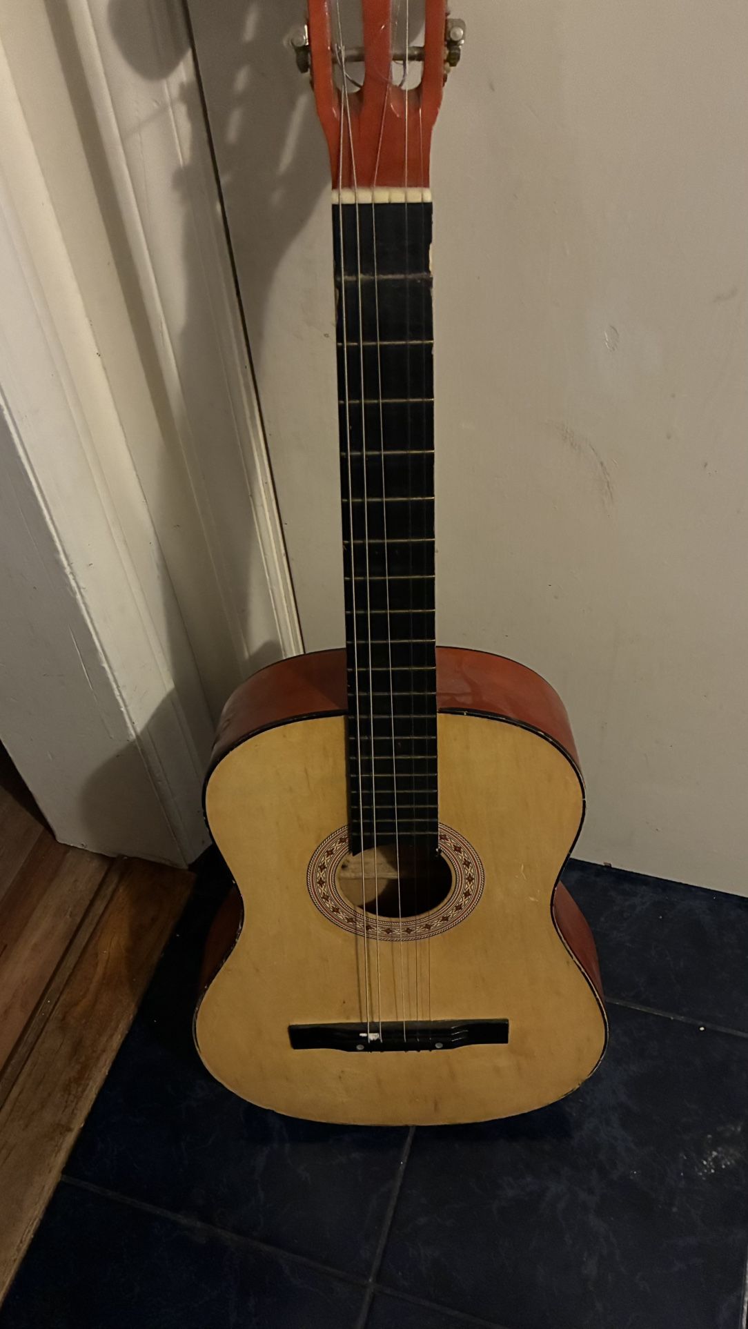 Guitar Folk Acoustic Music Instrument 6-String Guitar 23 Inch