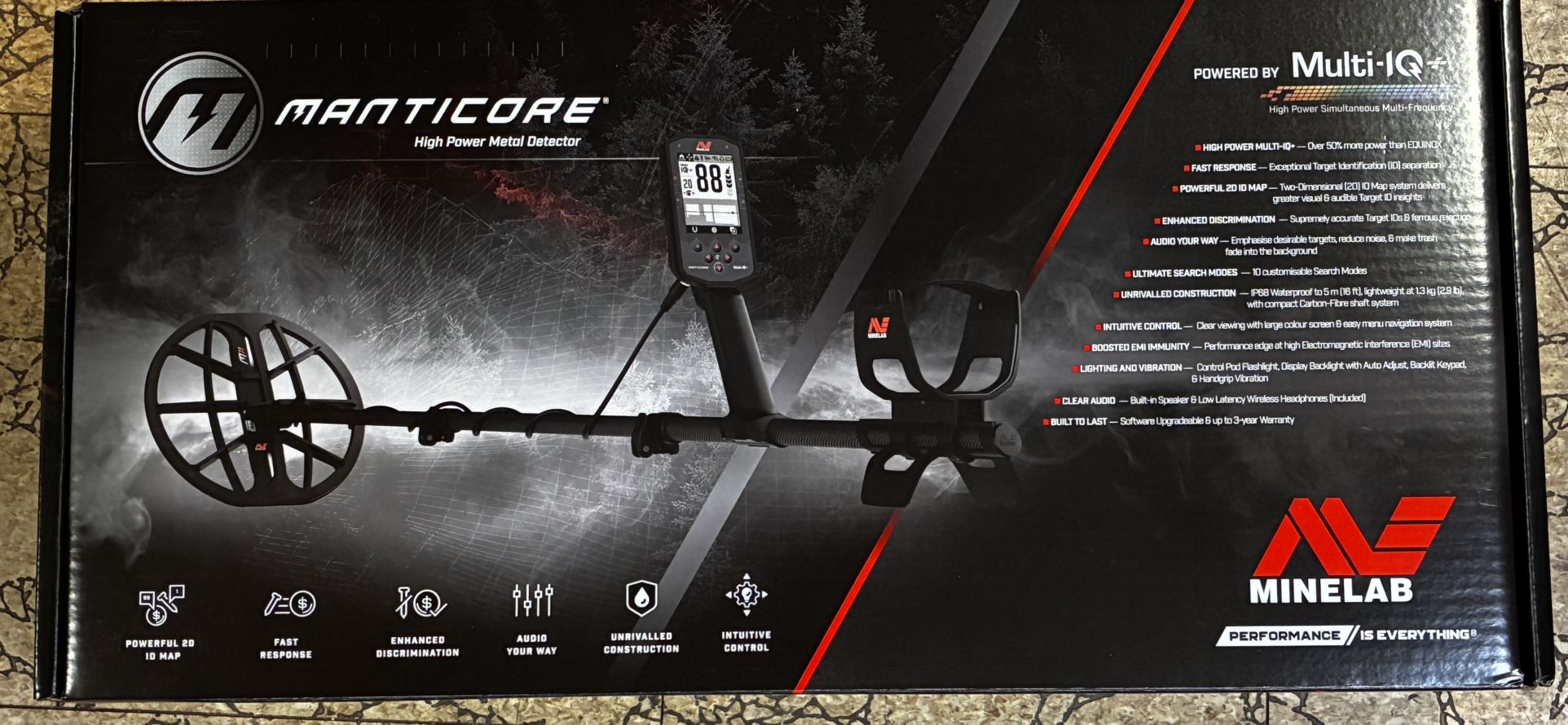 Minelab Manticore Metal Detector