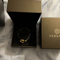Versace Rope Bracelet Gold