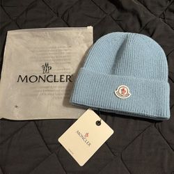 Baby Blue Moncler Beanie