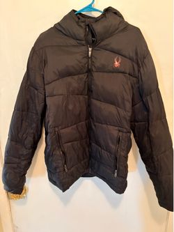 Puffy Black Spyder Jacket